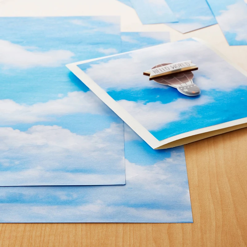 Cloudy Sky Cardstock by Recollections™, 12" x 12"