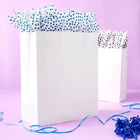 X-Large White Glossy Paper Bag by Celebrate It™