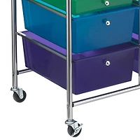Multicolor 12 Drawer Rolling Cart by Simply Tidy™