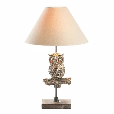 21.5" Owl Lamp