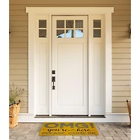 OMG You're Here Doormat 18" x 30"