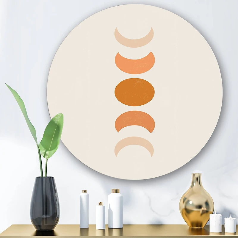 Designart - Minimalist Moon Phases