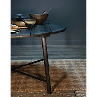 Hello Honey® Black & Natural Woven Cotton & Jute Rug, 7ft. x 5ft.