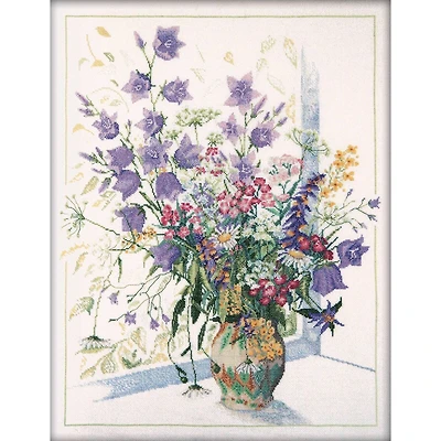 RTO Field Flowers Cross Stitch Kit