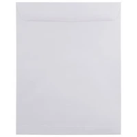 JAM Paper 11.5" x 14.5" White Open End Catalog Commercial Envelopes