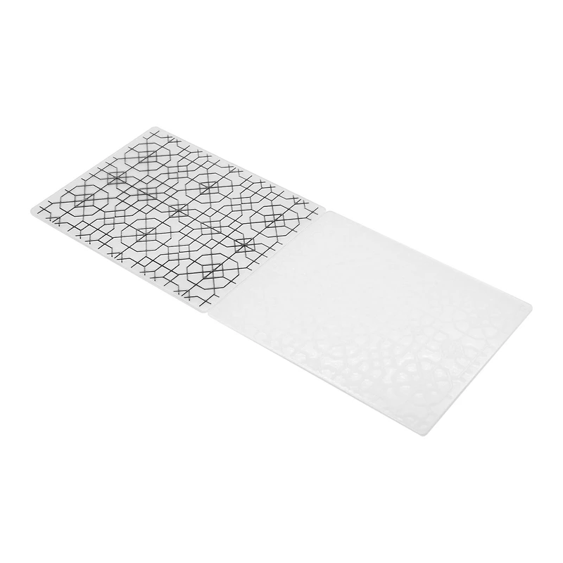 Geometric Embossing Folders Set by Recollections™