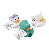 Assorted 2" Animal Rubber Duck, 1pc. by Fab Finds