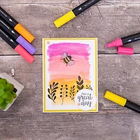 Spectrum Noir™ Vibrant Florals Glitter Marker Set