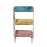 23" Three Shelf Farmhouse Multipurpose Stand Planter