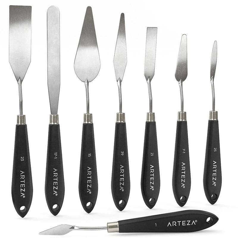 Arteza® 8 Piece Palette Knives Set