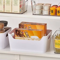 White Open Storage Bin by Simply Tidy