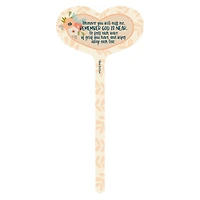 15" Aluminum Whenever You Will Miss Me Remembrance Marker Garden Stake