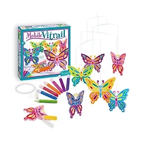 Mobile Vitrail - Crystal Butterflies