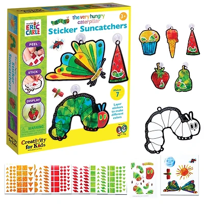Creativity for Kids® The Very Hungry Caterpillar Sticker Suncatchers
