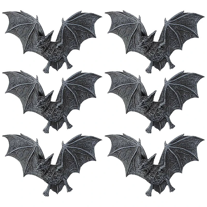 Design Toscano The Vampire Bats of Castle Barbarosa Wall Sculptures, 6ct.