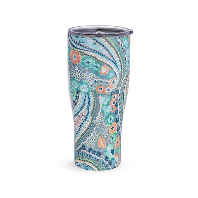 Vera Bradley® 32oz. Citrus Paisley Stainless Steel Tumbler