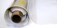 Vinyl-It 54" x 15yd. Clear 16 Gauge PVC Vinyl Roll