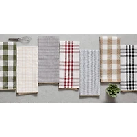 DII® Black Farmhouse Woven Dishtowel Set