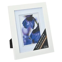 8 Pack: White  5" x 7" Gallery Frame with Double Mat, Airfloat Gallery™ by Studio Décor®