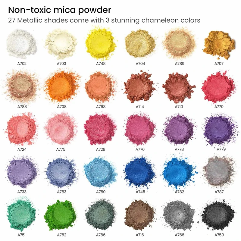 Arteza® Premium Mica Powder Set