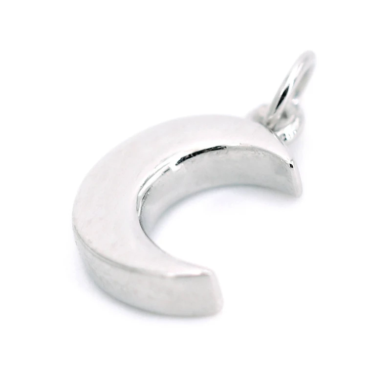Sterling Silver Moon Icon Charm by Bead Landing™