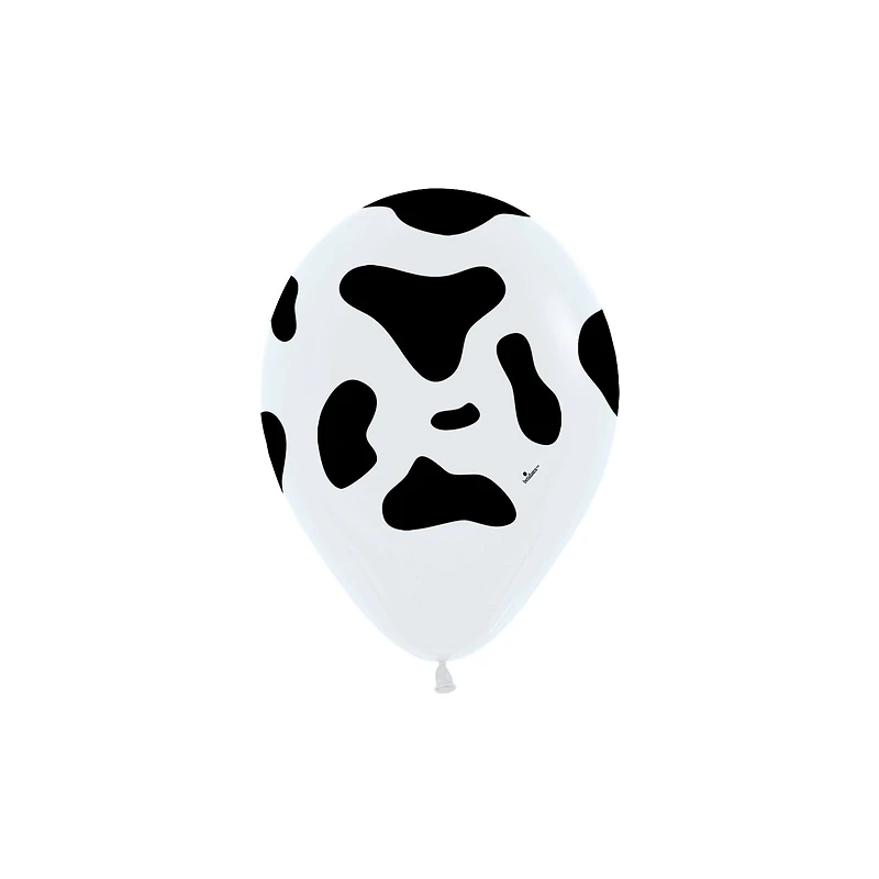 11" Cow Print Latex Balloon