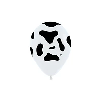 11" Cow Print Latex Balloon