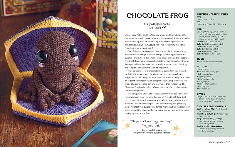 Harry Potter™ The Official Book of Crochet Amigurumi