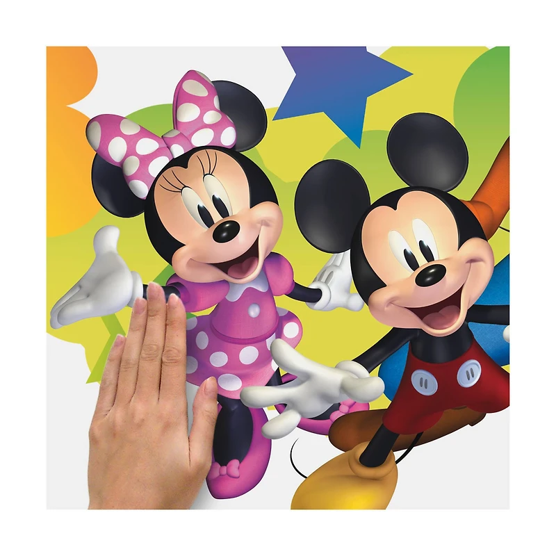 RoomMates Mickey & Friends Giant Wall Decals with Personalization
