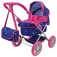 509 Crew Unicorn Doll Pram with Large Wheels