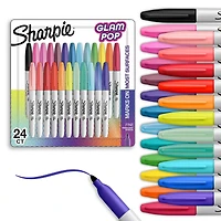 Sharpie® Glam Pop Fine Point Permanent Markers