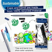 Faber-Castell® Goldfaber Aqua Shades of Gray Dual-Tip Marker Set