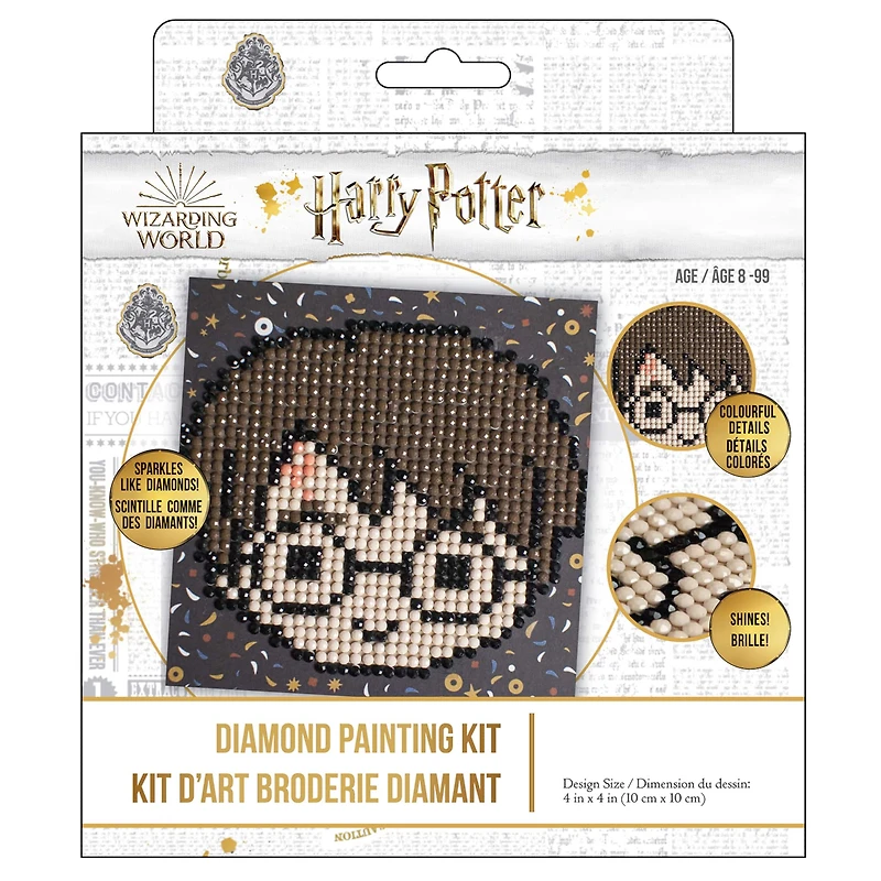 Camelot® Dots Harry Potter Fun Diamond Painting Kit