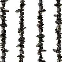 12 Packs: 4 ct. (48 total) Black Quartz Chip Beads by Bead Landing®