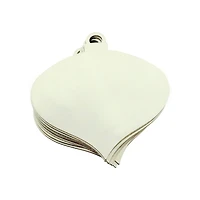 3.25" DIY Plywood Onion Ornaments, 50ct. by Make Market®