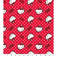 Hello Kitty® Polka Dot Cotton Fabric