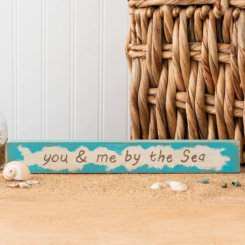 12" Unfinished Wooden Slat Surface