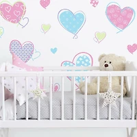 RoomMates Hearts Peel & Stick Wall Decals