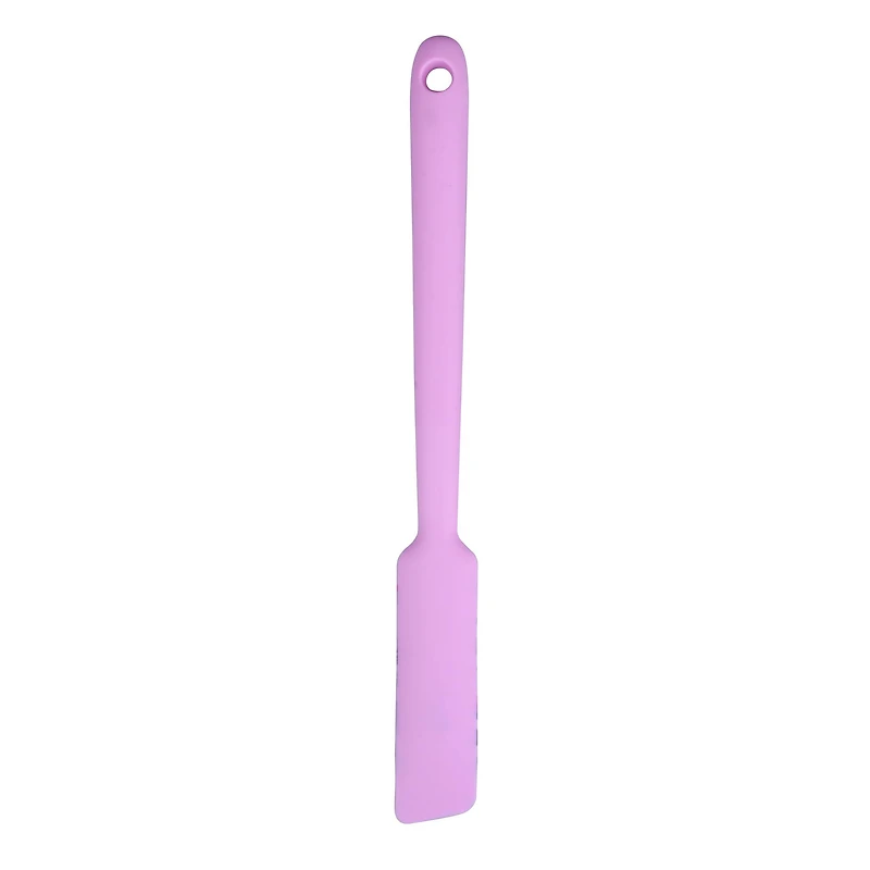 Mini Pink Skull Leopard Print Silicone Jar Spatula by Makery™