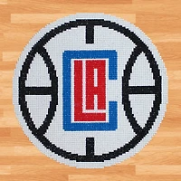 Camelot® Dots Intermediate NBA Los Angeles Clippers Diamond Painting Kit