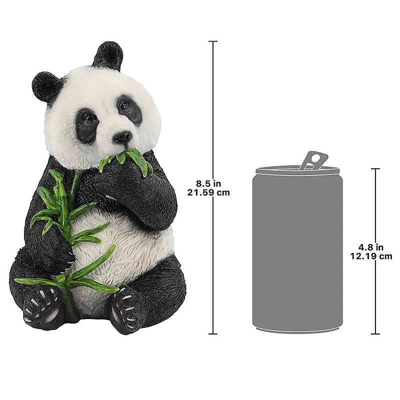 Design Toscano 8.5" Bai Yun the Panda Bear Statue