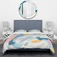 Designart 'Geometric Vortex II' Geometric Bedding Set