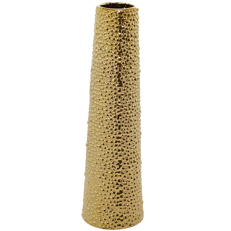 Modern Ceramic Vase with Bubble Texture