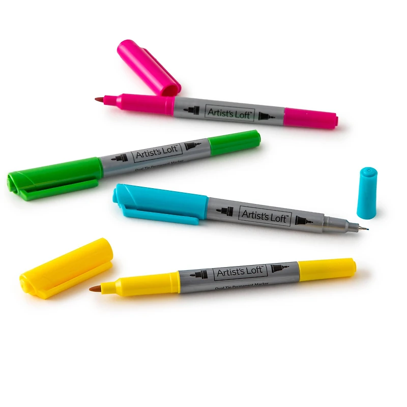 Dual Tip Permanent Markers, 12ct. by Artist's Loft™