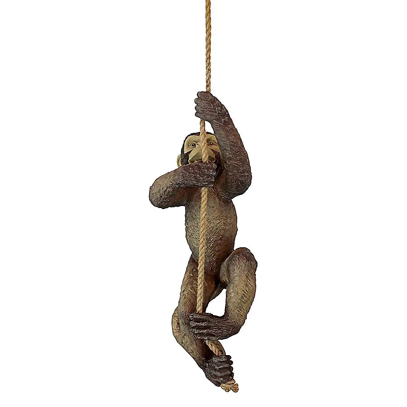 Design Toscano® 20" Makokou the Climbing Monkey Statue, 2ct.