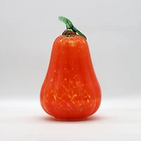 Warm White LED Orange Glass Gourd by Ashland®