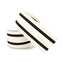 1.5" x 3yd. Wired Ticking Stripe Ribbon by Celebrate It