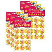 TREND Enterprises® Looking Good!/Gumballs Scented Stickers, 6 Packs of 24