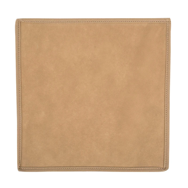 Teal Nonwoven Ikat Polyester Square Cube Set