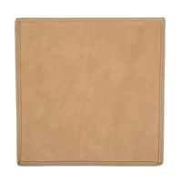 Teal Nonwoven Ikat Polyester Square Cube Set